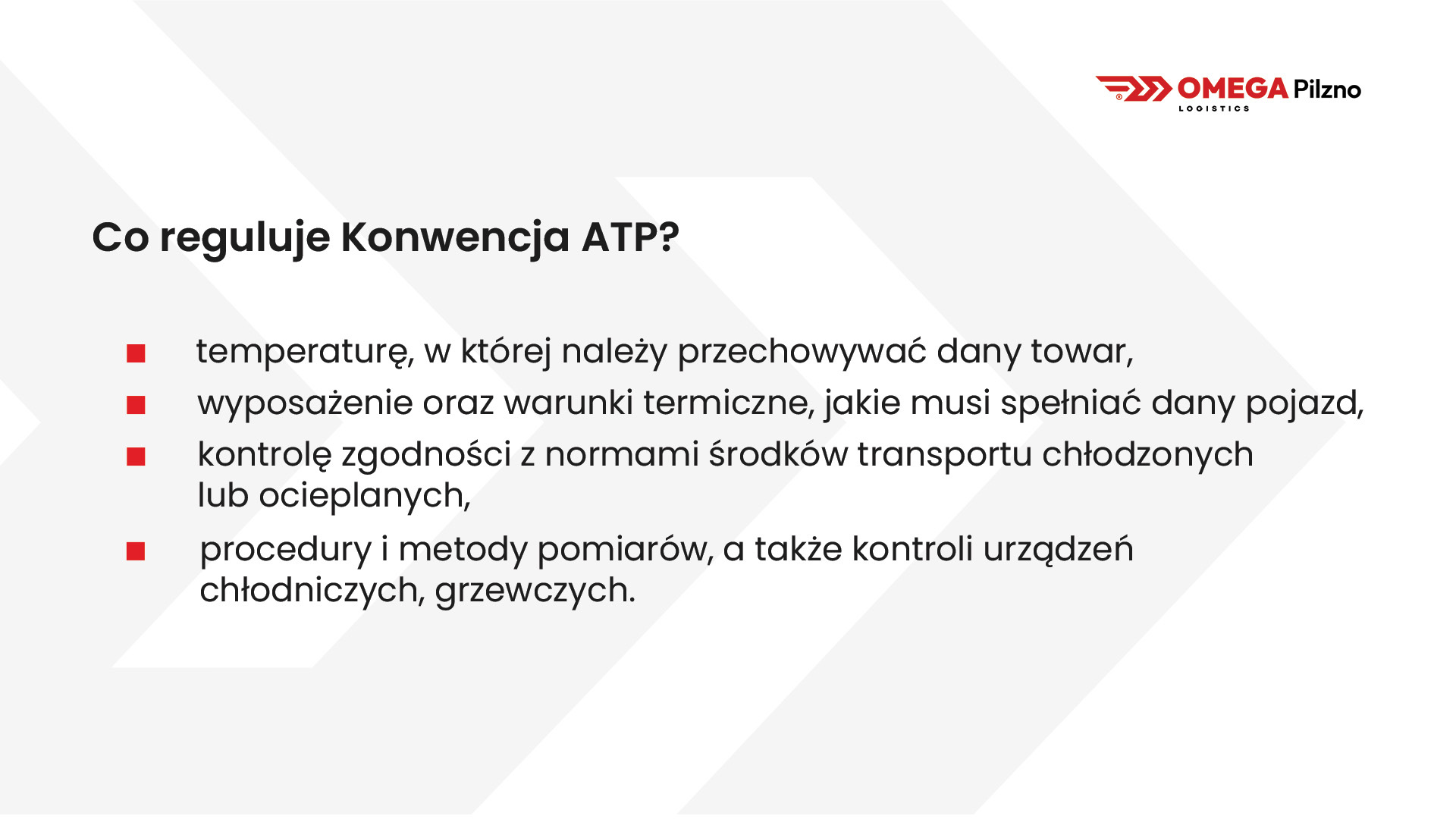 Konwencja ATP w transporcie.